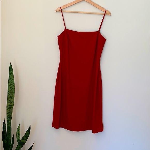Jacob Dresses & Skirts - 90’s  Jacob spaghetti strap dress in red